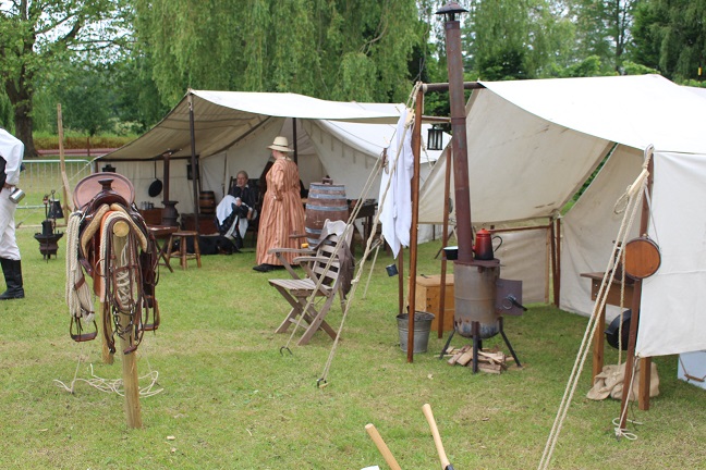 Reenactment village