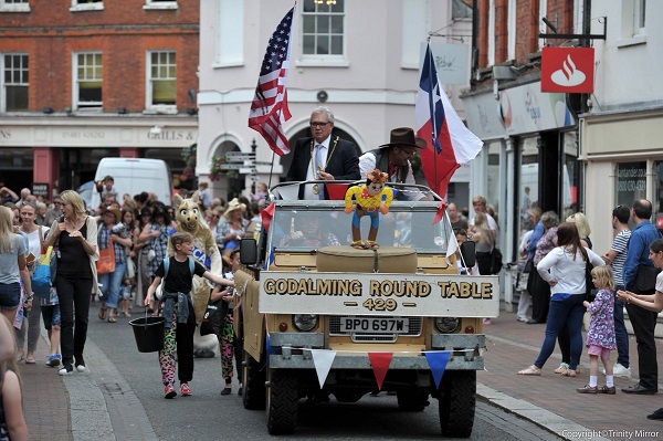 Parade through the high street